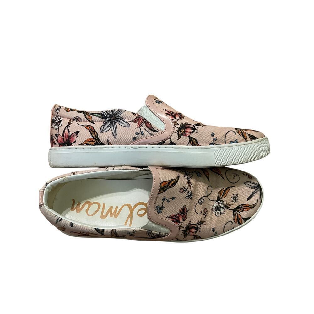Sam Edelman Slip On Material Flowers Shoes. 8.5 - Picture 5 of 8